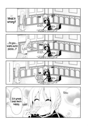 A Very Pitiful Zero Saber Grows Timid Page #19