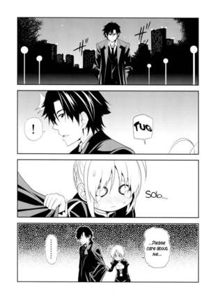 A Very Pitiful Zero Saber Grows Timid Page #12