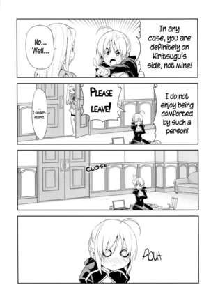 A Very Pitiful Zero Saber Grows Timid Page #8