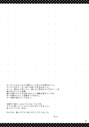 Nyanko o Tasuketara Yome ga Kita Ken ni Tsuite Page #21