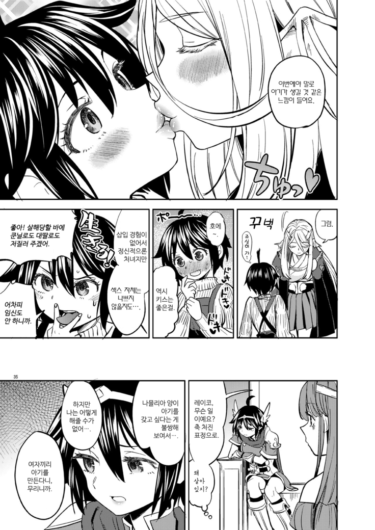 Onna Yuusha ni Tensei Shitara Mazoku no Tsuma ga 5-nin mo Irurashii 2 | 여자 용사로 전생했더니 마족 아내가 5명이나 있는 것 같아 2.
