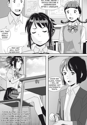 Kimi No Na Wa  Thoughts and Dreams Page #36