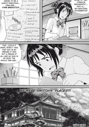 Kimi No Na Wa  Thoughts and Dreams Page #96