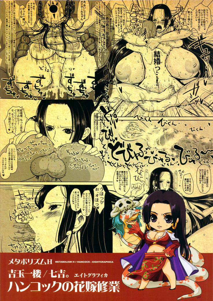 Metabolism-H Moto Dorei Kaizoku Jotei Hancock no Hanayome Shiyugyou