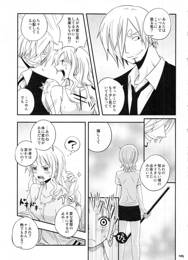 SweetNess 3 Sanji x Nami Sairokushuu