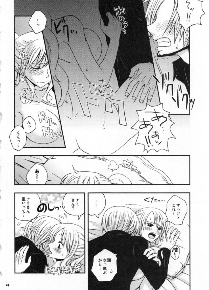 SweetNess 3 Sanji x Nami Sairokushuu