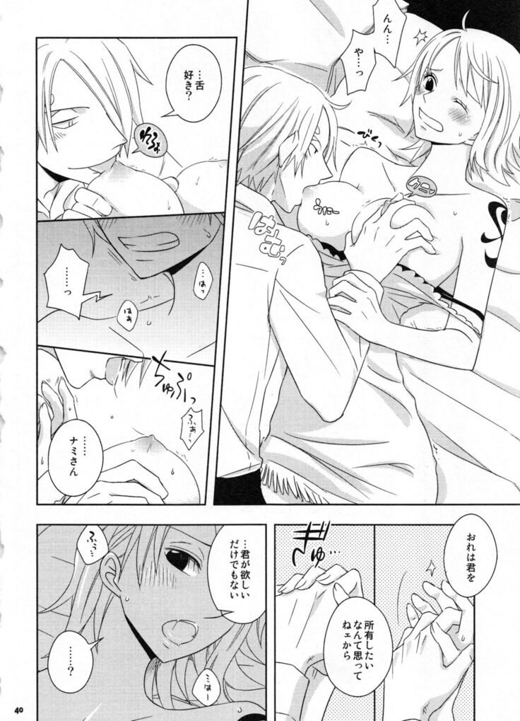 SweetNess 3 Sanji x Nami Sairokushuu