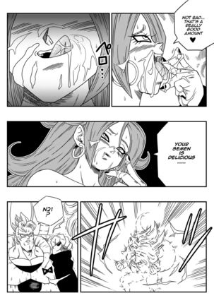 Kyonyuu Android Sekai Seiha o Netsubou!! Android 21 Shutsugen!! | Busty Android Wants to Dominate the World! Page #9