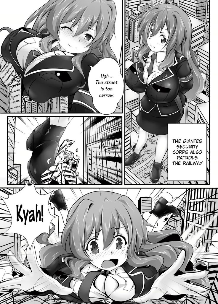 Kyodai Musume Tetsudou Kouantai - Rail Giantess!