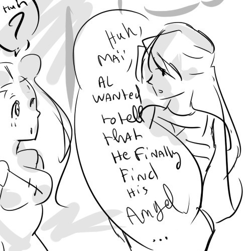 My Angel  Winry Rockbell x Alphonse Elric by Noutty