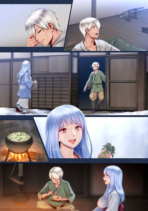 Yotogi no Yukionna Setsu ~Atatamenai to, Koorimasu~ Page #59