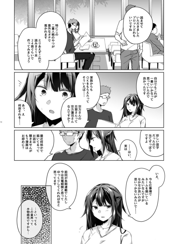 Doujin Event no Shucchou Henshuubu ni Itta Hi kara Tsuma no Yousu ga...