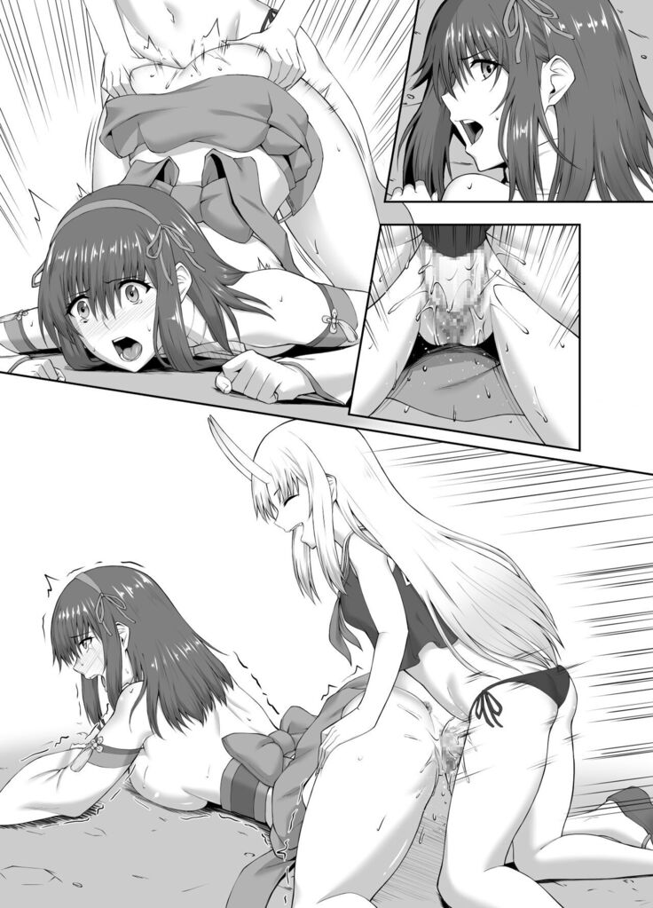 Depraved Exorcist Corruption ~perverted phallic pleasures turn shrine maidens to lewd demons~