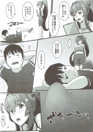 Yamato ga Teitoku no Diet o H ni Otetsudai Shimasu! - Page 9