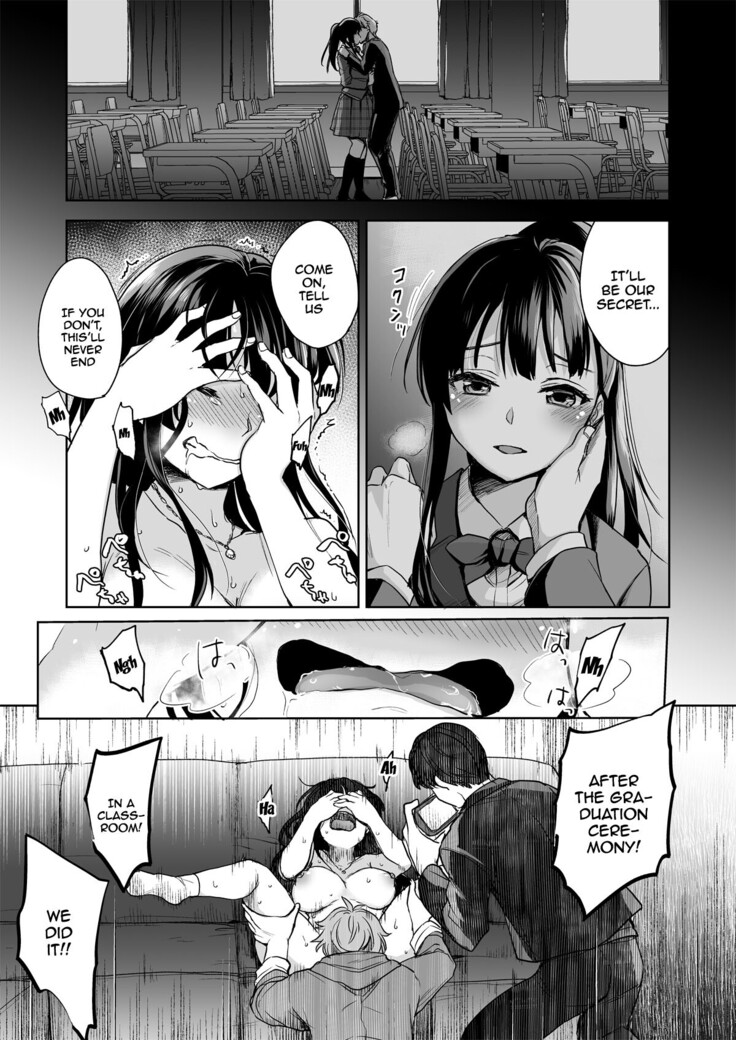 [Touketsu Shamen (Touketsu)] Omoide Wa Yogosareru -Bijin na Kanojo ga Ochiru Made- | Disgraced Memories -Until His Beautiful Girlfriend Gives In- [English] {Doujins.com}