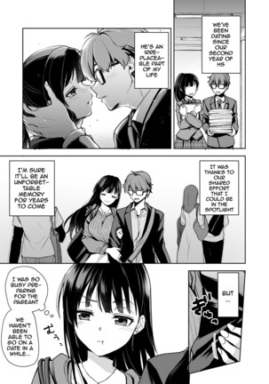 [Touketsu Shamen (Touketsu)] Omoide Wa Yogosareru -Bijin na Kanojo ga Ochiru Made- | Disgraced Memories -Until His Beautiful Girlfriend Gives In- [English] {Doujins.com} - Page 6