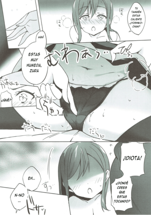 (C93) [bitacos (micopp)] Daten-shiki Hajimete Massage (Love Live! Sunshine!!) [Spanish] [Enderleaf] Page #13