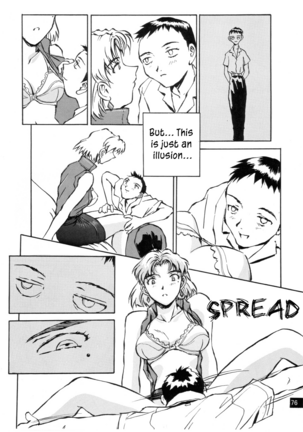 (C72) [Oiwaidou (Iwasaki Tatsuya)] Zenseiki no Evangelicosan (Kouhen) | Last Century's Evangelicosan (Prequel) (Neon Genesis Evangelion) [English] [EHCOVE] Page #79