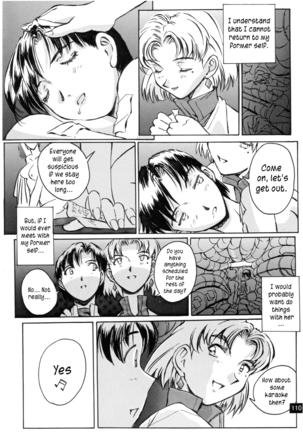 (C72) [Oiwaidou (Iwasaki Tatsuya)] Zenseiki no Evangelicosan (Kouhen) | Last Century's Evangelicosan (Prequel) (Neon Genesis Evangelion) [English] [EHCOVE] Page #113