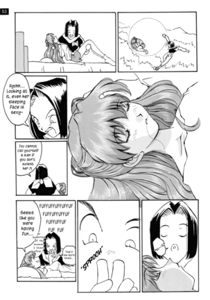 (C72) [Oiwaidou (Iwasaki Tatsuya)] Zenseiki no Evangelicosan (Kouhen) | Last Century's Evangelicosan (Prequel) (Neon Genesis Evangelion) [English] [EHCOVE] Page #54