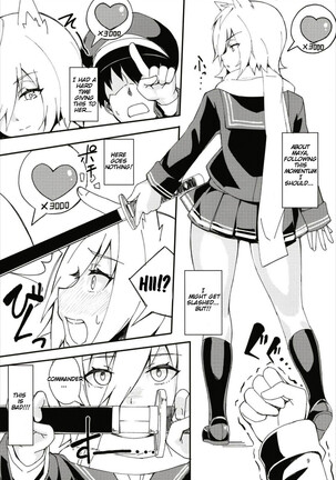 Hood, Maya no Koukando ga Agari Sugita. | Hood and Maya's affection has risen too much. Page #9
