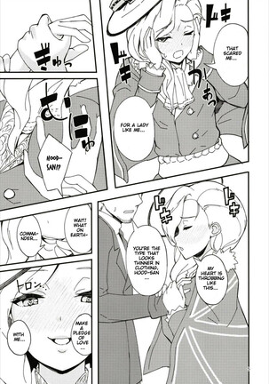 Hood, Maya no Koukando ga Agari Sugita. | Hood and Maya's affection has risen too much. Page #5