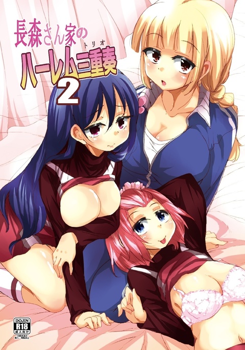 Nagamori-san-chi no Harem Trio 2