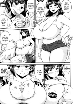Dekapai Sefure Kanojo | Huge Tits Fuck Buddy Girlfriend Ch. 1-2 Page #9