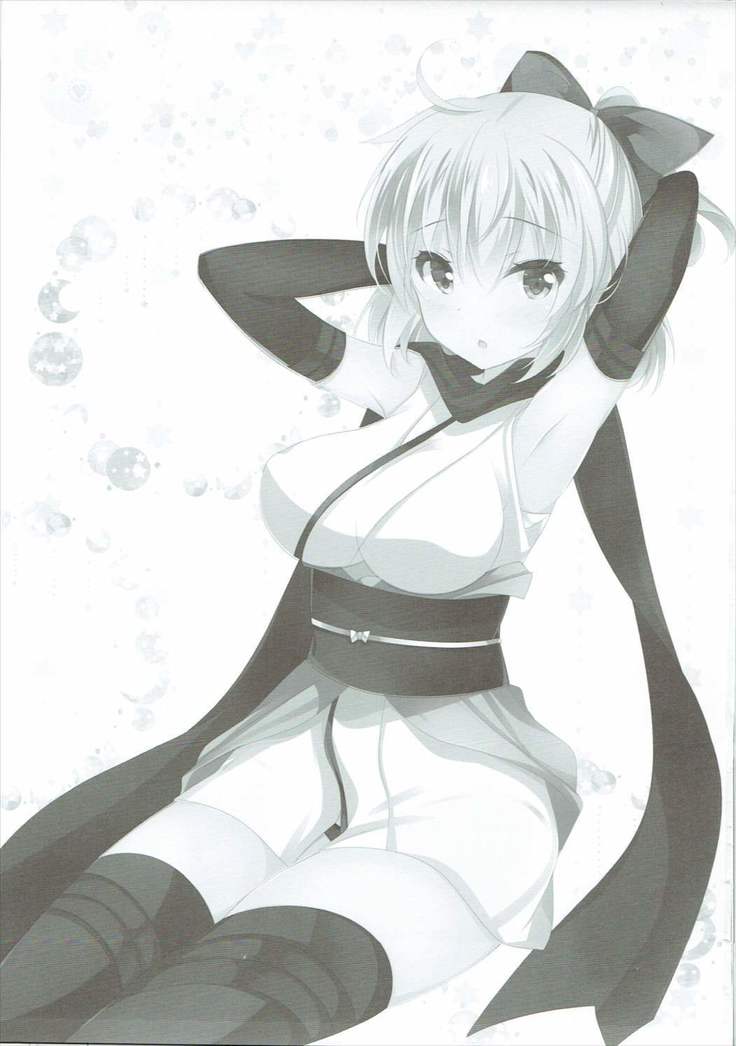 Atsui node Okita-san ni Mizugi o Kisete mita