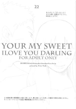 YOUR MY SWEET - I LOVE YOU DARLING Page #22