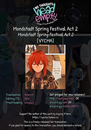 Mondstadt Hot Springs Festival Act 2 Page #23