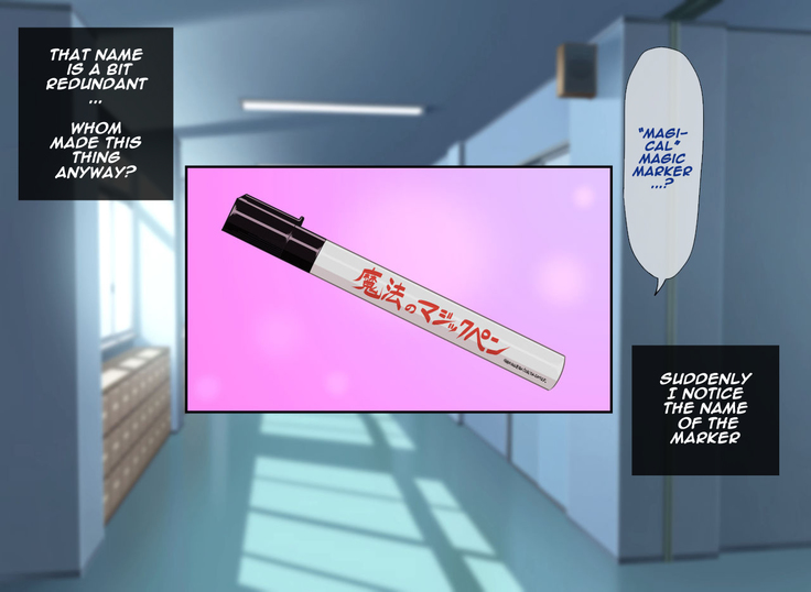 Mahou no Magic Pen de Anoko o Omoinomama ni Ero Kaihen   Incomplete