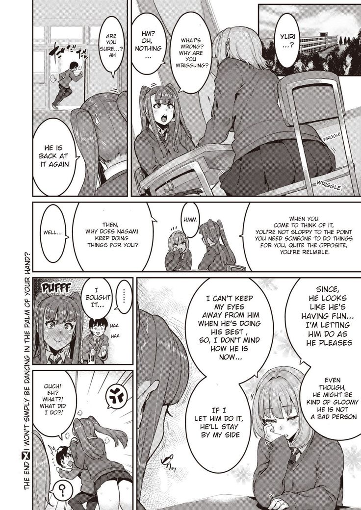 Tenohira dake de wa Odorenai? | I won't simply be dancing in the palm of your hand?