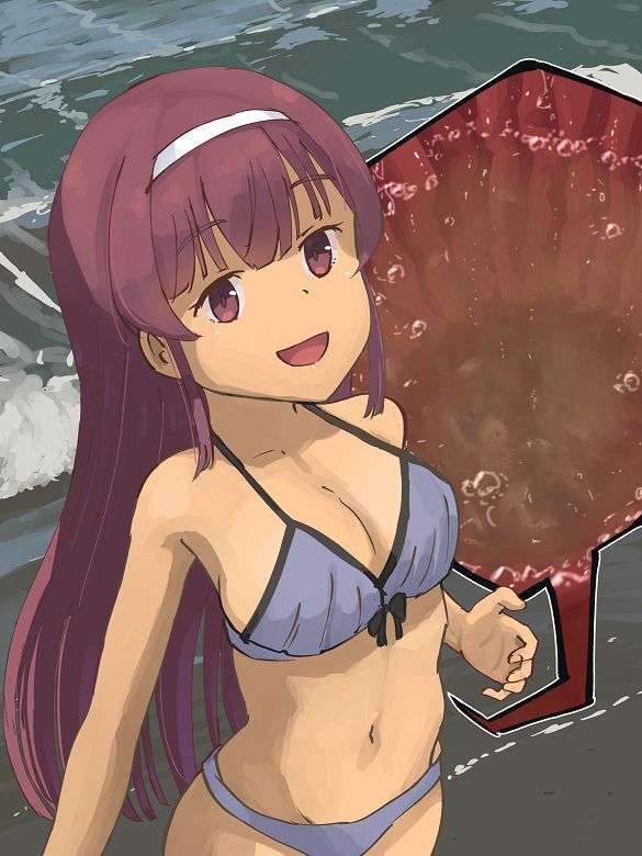 Hamabe de kobito wo marunomi ni shichau onnanoko