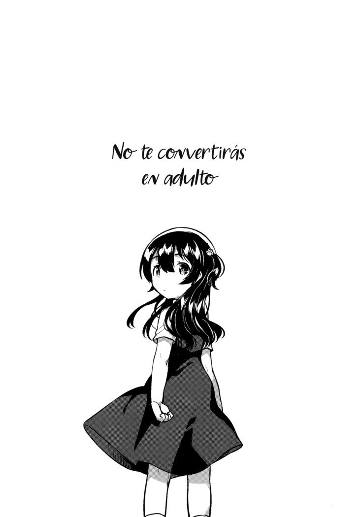 Kimi wa Otona ni Naranai | No te Convertirás en Adulto