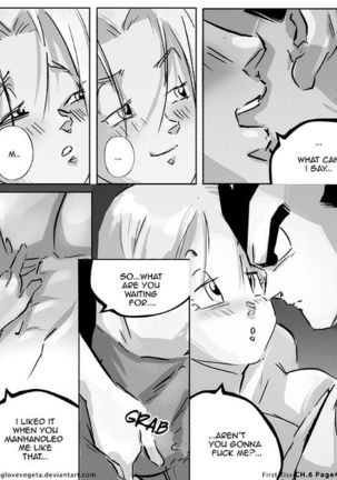 First Kiss   <DBZ, Dragon Ball, Vegeta, Bulma, Romantic, Romance> - Page 120