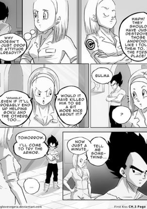 First Kiss   <DBZ, Dragon Ball, Vegeta, Bulma, Romantic, Romance> - Page 51