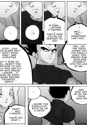 First Kiss   <DBZ, Dragon Ball, Vegeta, Bulma, Romantic, Romance> Page #149