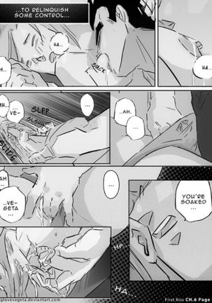 First Kiss   <DBZ, Dragon Ball, Vegeta, Bulma, Romantic, Romance> Page #119