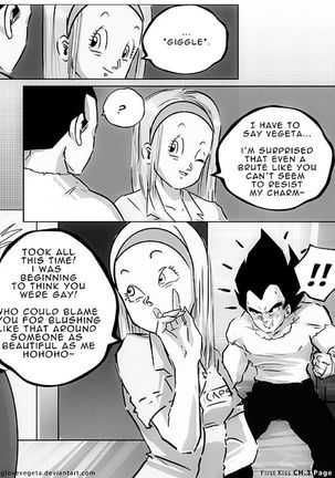 First Kiss   <DBZ, Dragon Ball, Vegeta, Bulma, Romantic, Romance> - Page 49