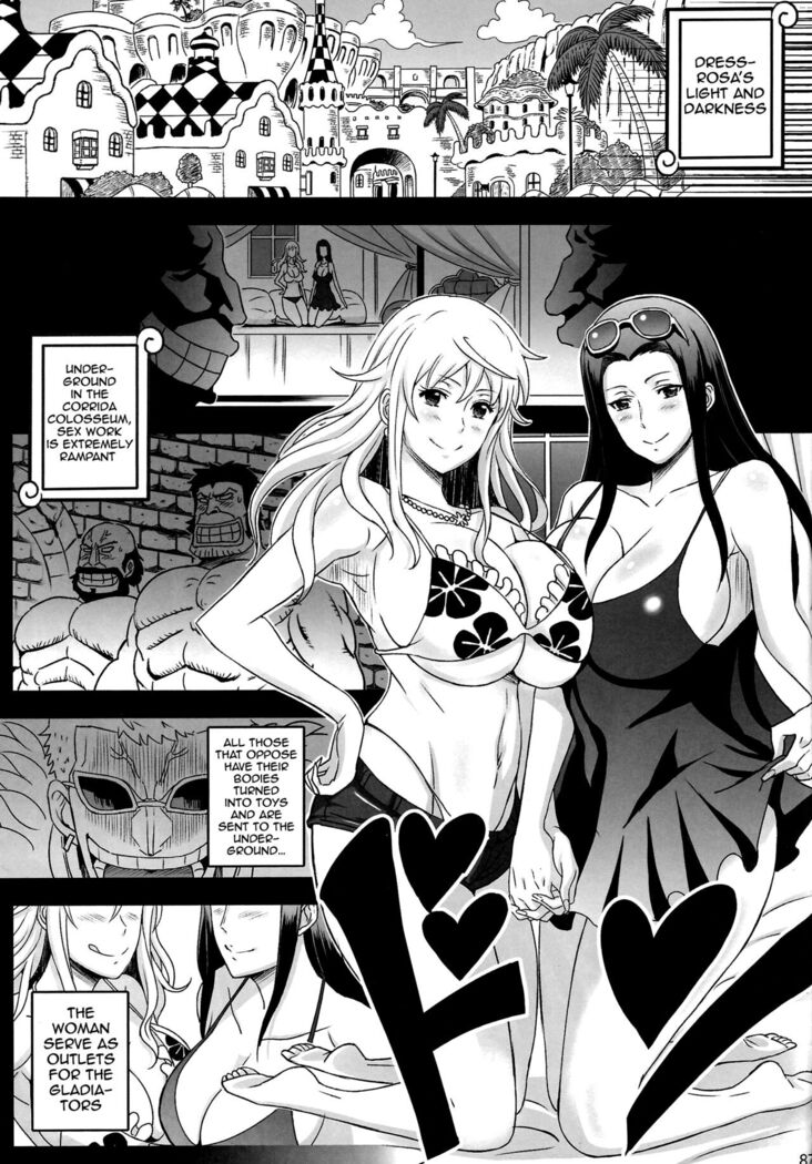 (C87) [Diogenes Club (Haikawa Hemlen)] Rakuen Onna Kaizoku Soushuuhen ~GOLD~ - Woman Pirate in Paradise (One Piece) [English] {doujin-moe.us} [Incomplete]