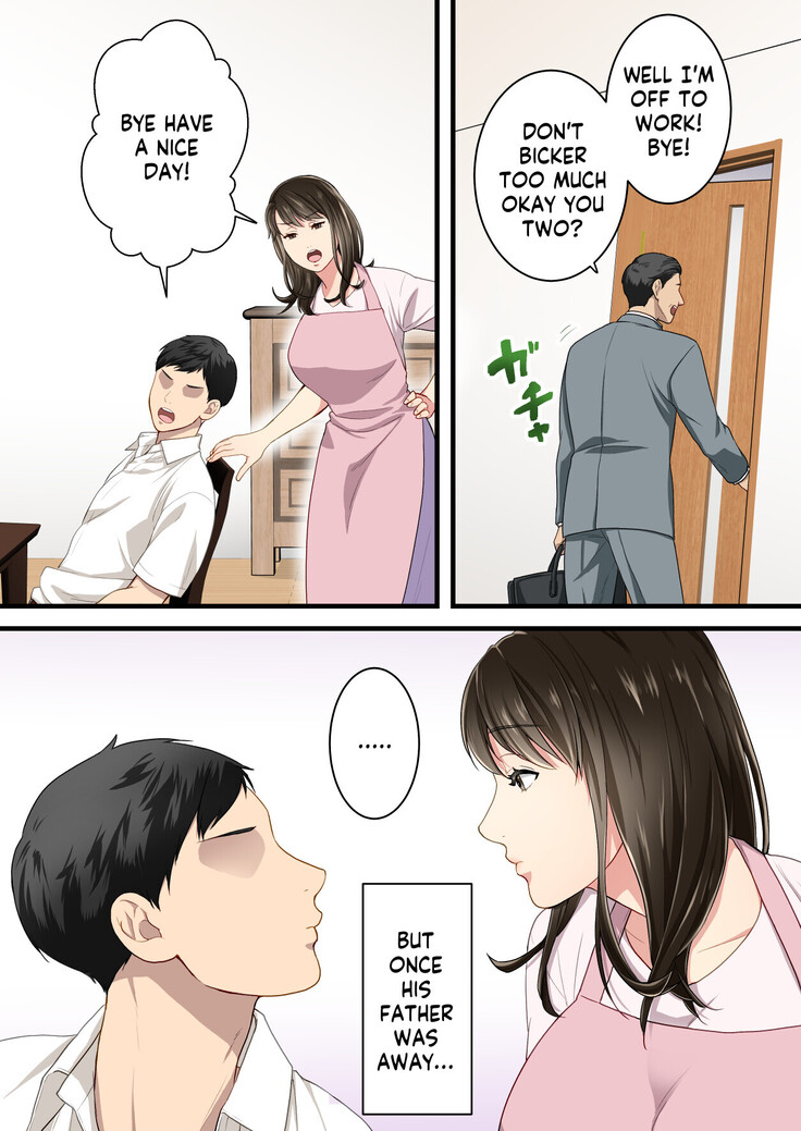Naka no Warukatta Haha to Musuko ga Amaama Couple ni Naru made | Arguing mother and son who became a loving couple