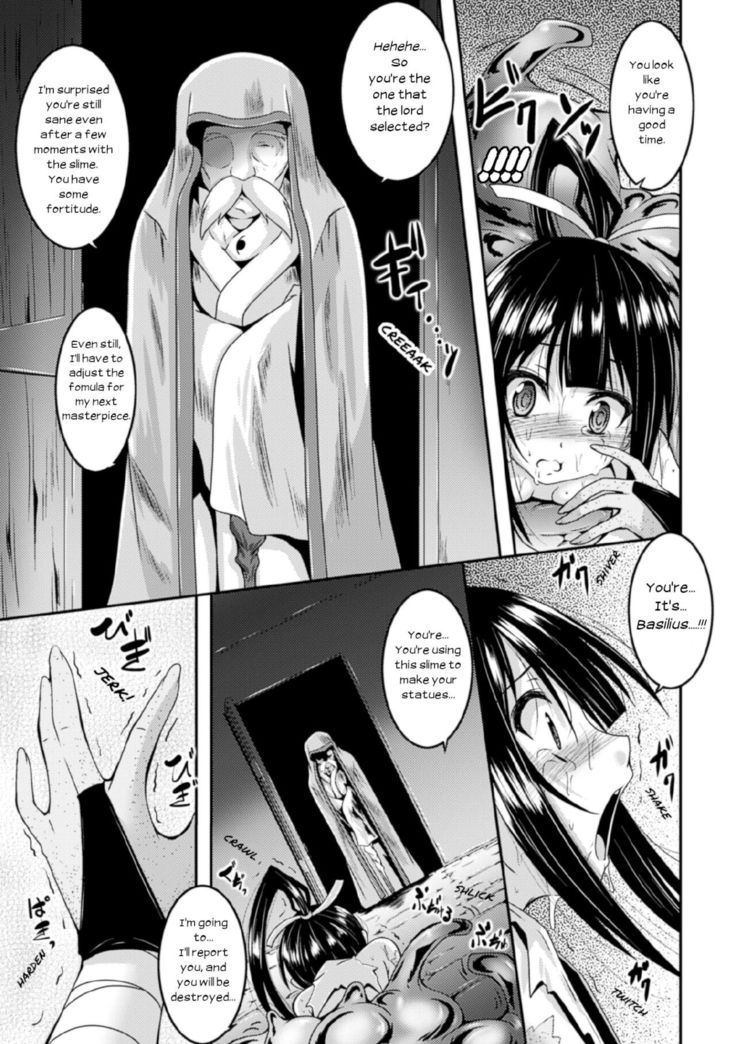 The Ninja Girl Who Became a Stone Statue!