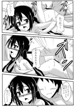 Azunyan to Onsen Itte Ichaicha Suru Page #13