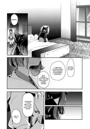 Yuuri wa Marnie ni Suppai Ringo o Hitotsu Agemashita.   =White Symphony= Page #15
