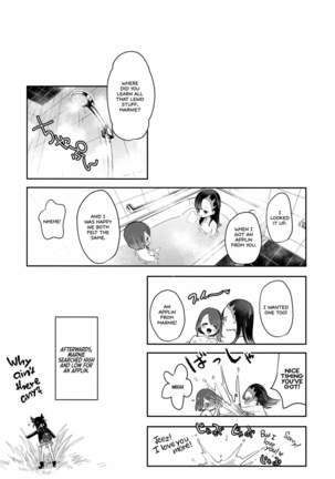 Yuuri wa Marnie ni Suppai Ringo o Hitotsu Agemashita.   =White Symphony= Page #26