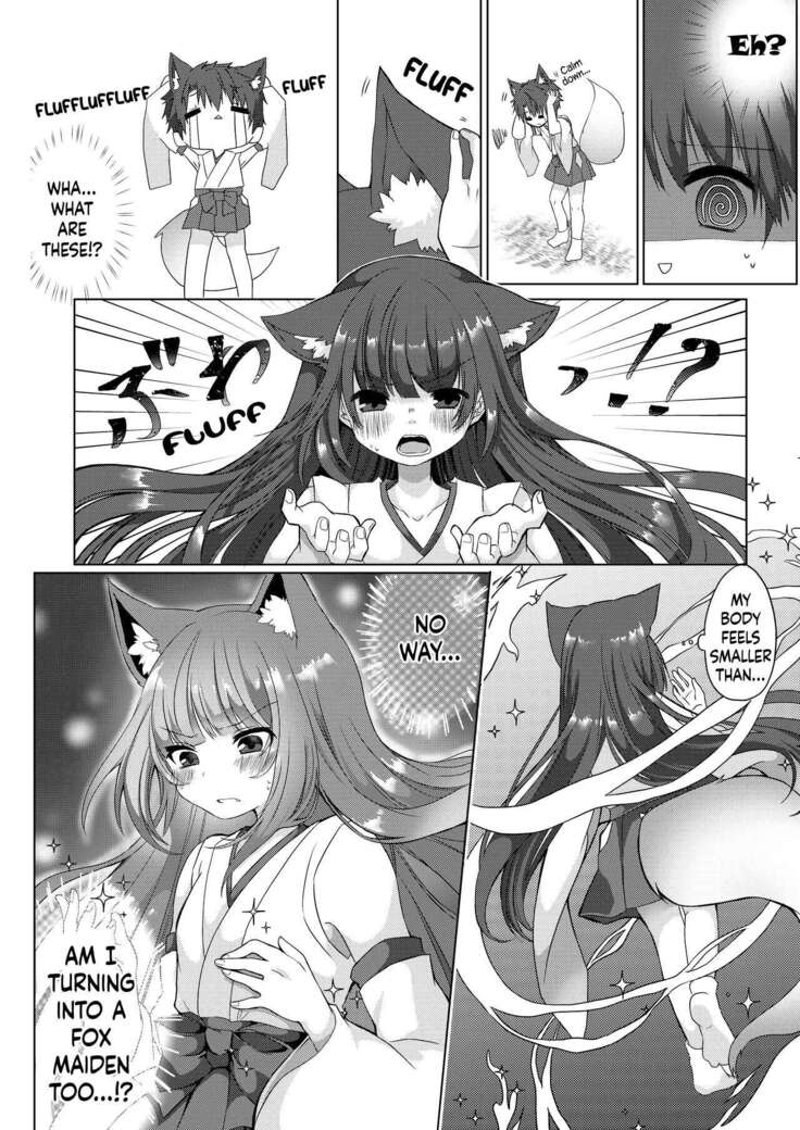Kitsuneko Miko Ichiya Taiken Course?! | Fox Girl Shrine Maiden One-Night Trial Course?!