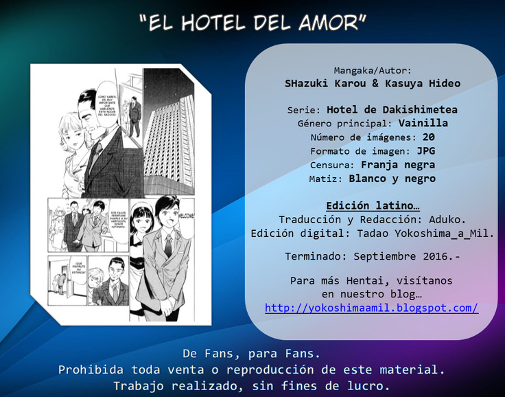 Hotel de Dakishimete Yawahada Mankitsuhen Ch. 1-8