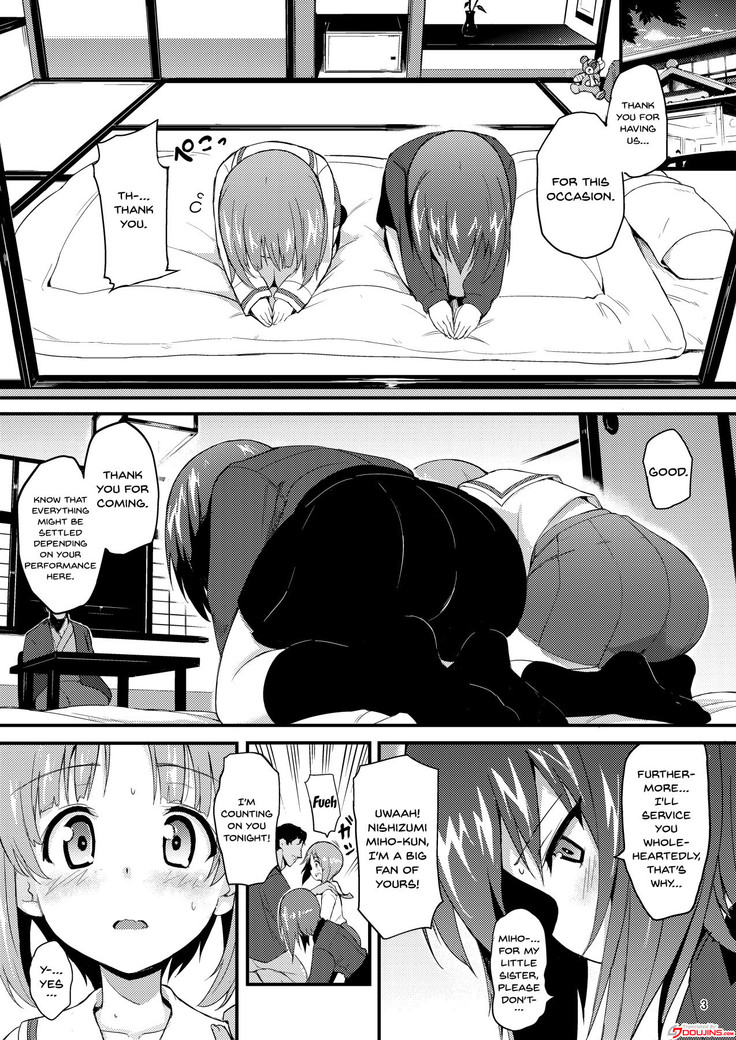 Nishizumi Shimai Ryoujoku 2 | Nishizumi Sisters Sexual Assault 2
