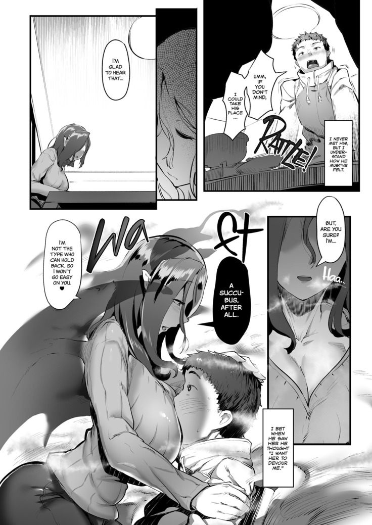 Succubus Miboujin Hirusagari no Himitsu | Succubus Widow's Afternoon Secret